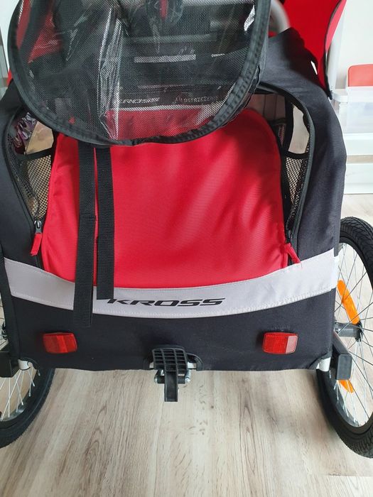 Przyczepka rowerowa KROSS Freedom - 2 dzieci