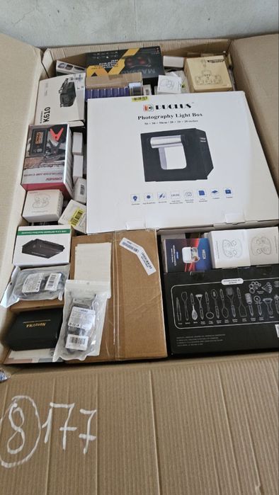 ОПТ! Палети з технікою Лідл,Амазон мікс-бокси,мультимедіа,інструменти