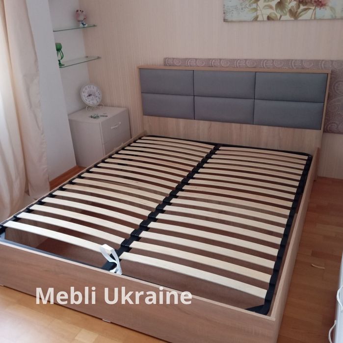 Кровать двуспальная В НАЛИЧИИ! Матрас подберем! Склад в Днепре!