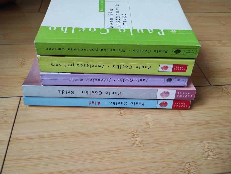 COELHO Alef, Brida, Jedenaście, Zwycięzca, Weronika, Alchemik + gratis