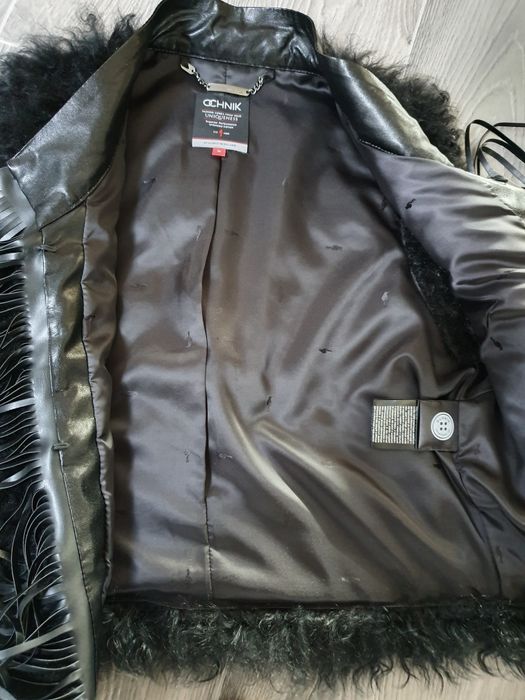 Nowa kamizelka damska futro z owcy M ochnik