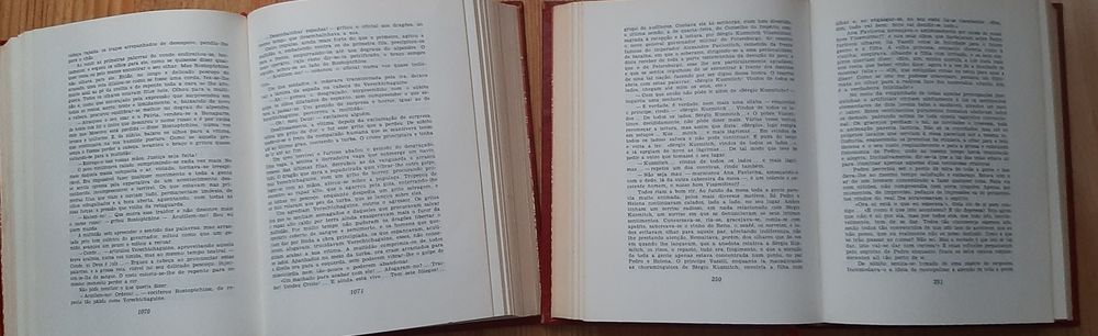 Guerra e Paz Leon Tolstoi 2 volumes