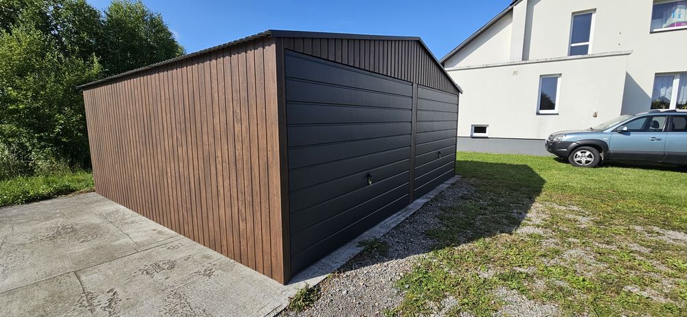 Garaż Drewnopodobny Winchester Hala Wiata Solidna konstrukcja Producen - Widok 2