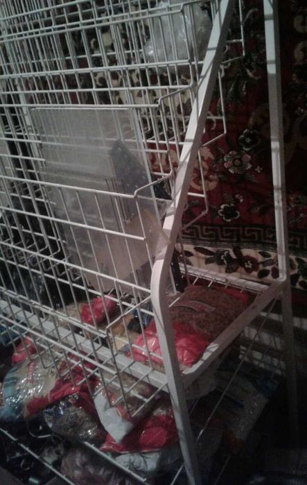 Стеллаж сетчатый