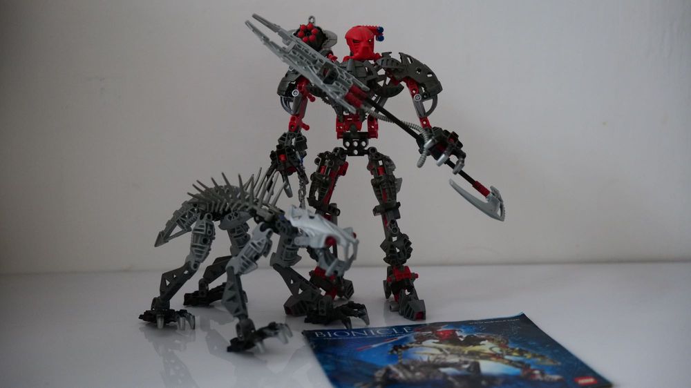 Lego Bionicle Maxilos i Spinax nr. 8924