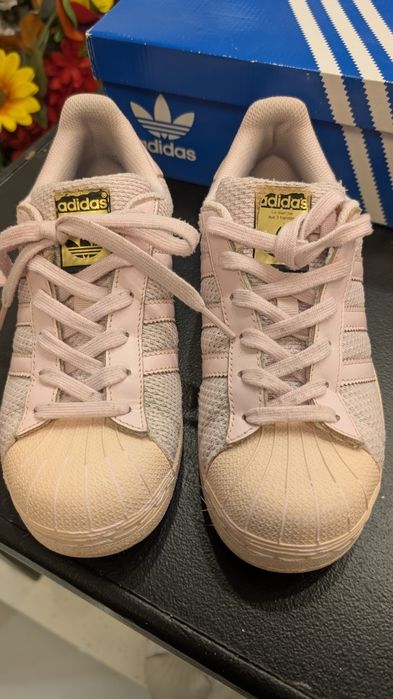 Adidas superstar różowe 36 2/3