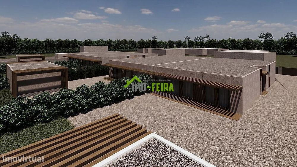 Terreno com Projeto Provado 4 Moradias | Maceda