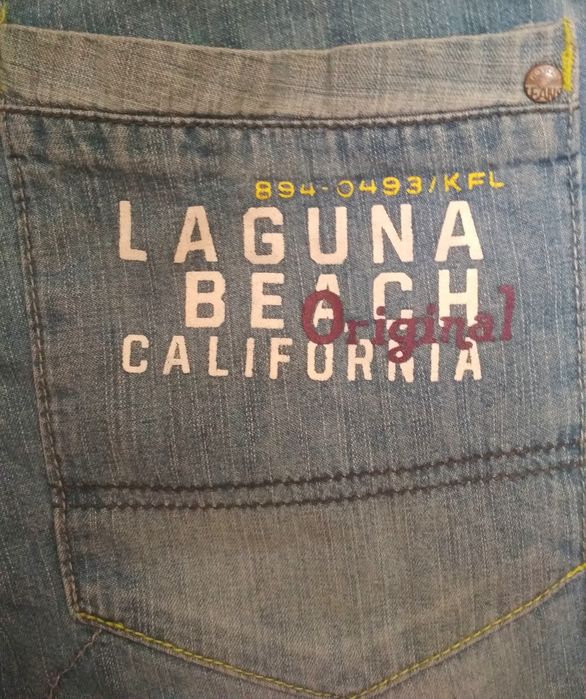 Krótkie spodenki jeansowe dla chłopca, Next, 9 lat, 134cm