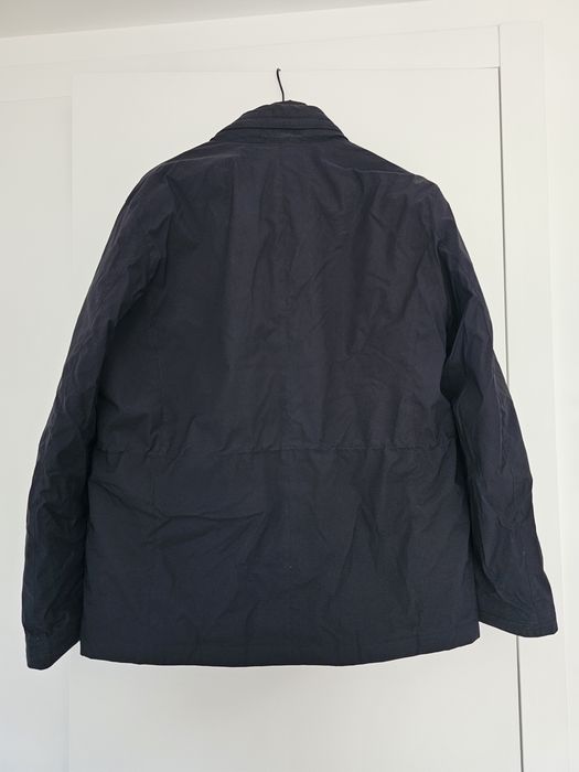 Casaco Massimo Dutti Homem — Impermeável e Forrado, Azul Escuro, M/L