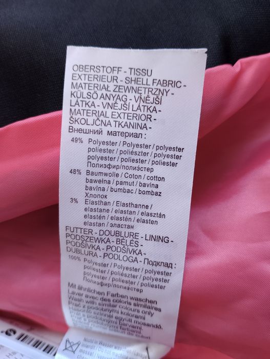 czarny żakiet marynarka damska Orsay rozmiar 38 
Długość 50 cm
Szeroko