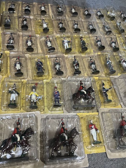Оловяні солдатики колекція 55 шт