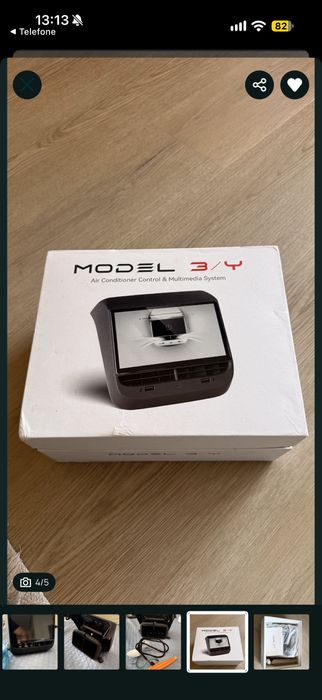 Ecrã/Display Traseiro Tesla Model 3/Y