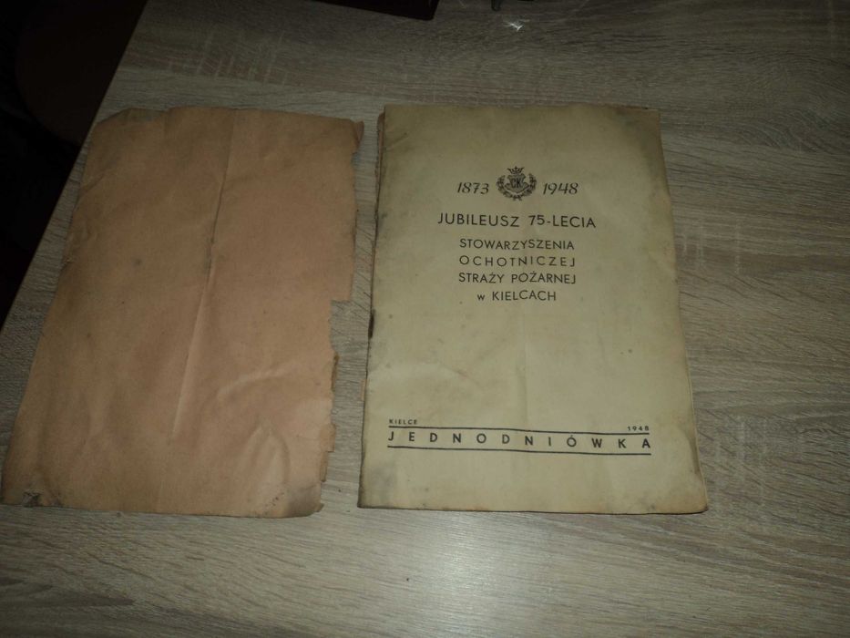 1948 jubileusz 75-lecia OSP w Kielcach
