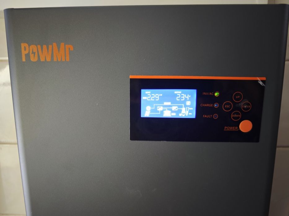 Sistema Solar Completo 18.6kW | 3x POWMR HVM 6.2kW com WiFi + Bateria LiFePO4 9.6kWh | Monofásico / Trifásico