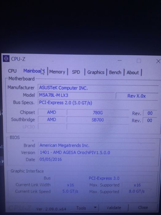 Материнская плата Asus M5A78L-M LX3