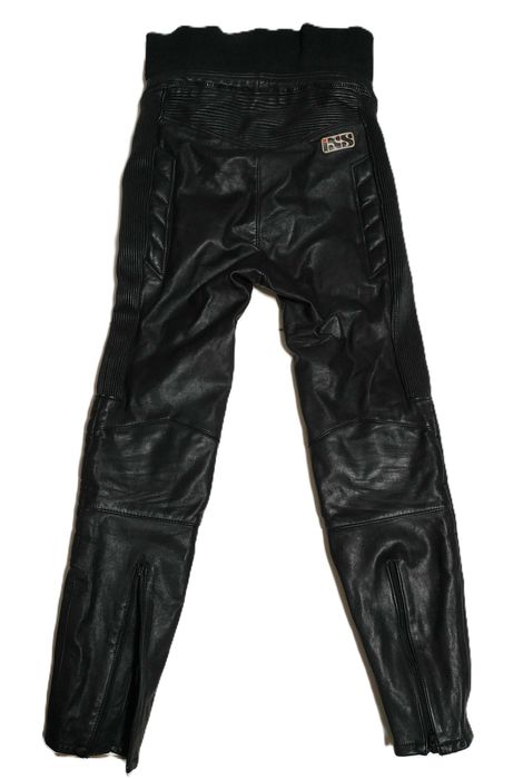 Женские кожаные мотоштаны, р. М, рост 166