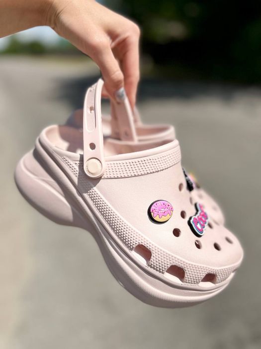 Купить Crocs Classic Bae Powder Жіночі на Платформі