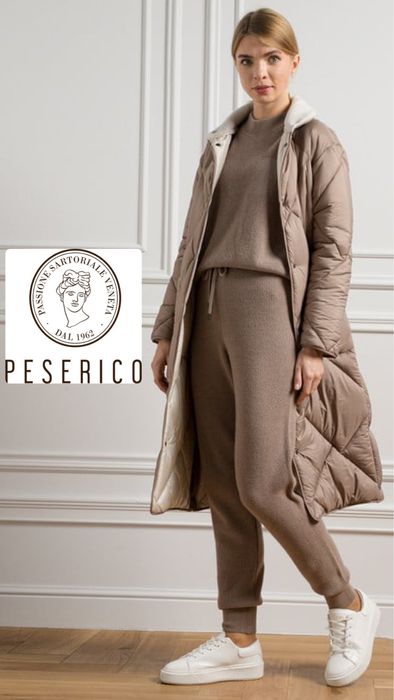 Pesericoロングジレ テーラードフロント レーヨンリネン ロングジレ / PESERICO（ペセリコ