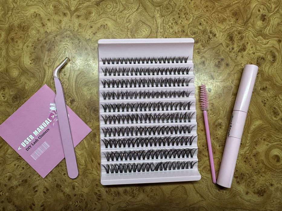 Розпродаж, 30D, вії пучкові для самостійного нарощення