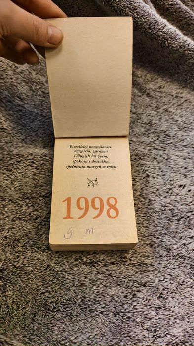 Kalendarz domowej gospodyni 1998 zdzierak
