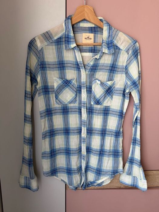 Damska koszula w kratkę, Hollister - S