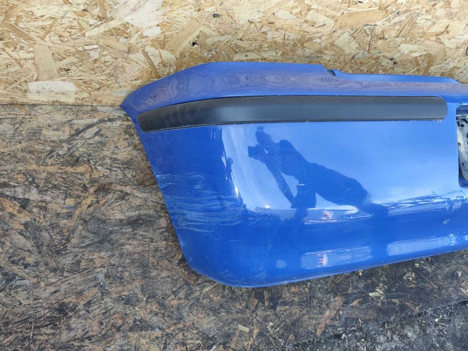 VW Volkswagen Polo III 6N2 Zderzak Tył Tylny Niebieski
