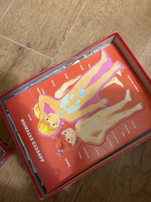 Jogo vintage Anatomia