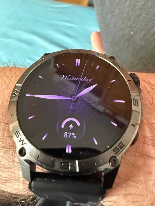 SMARTWATCH MĘSKI nowy zegarek męski smart 2 paski szkło hartowane