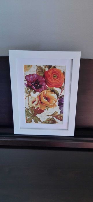 Quadros novos motivos em tecido