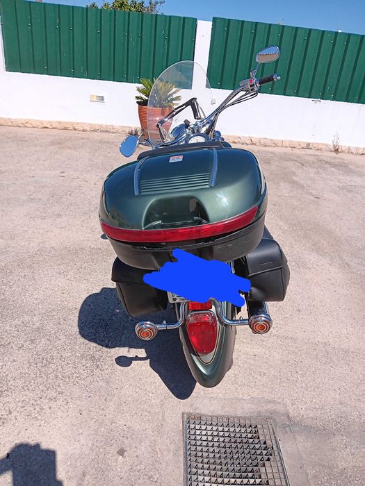 Yamaha drag star 1100 verde