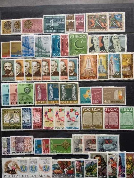 Selos Portugal de 1966 a 1968 (novos e completo)