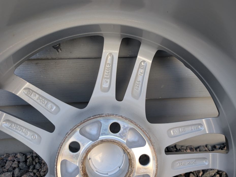 Комплект титанових дисків Dezent Volvo Ford 5/108 R17 5*108 17 ET 52.5