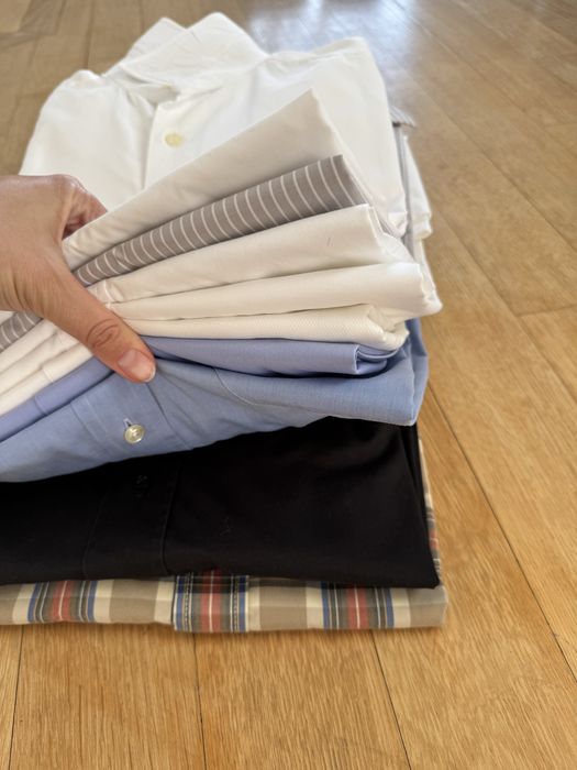 Zestaw koszule męskie marki oryginalne Dior Valentino  Ralph Lauren