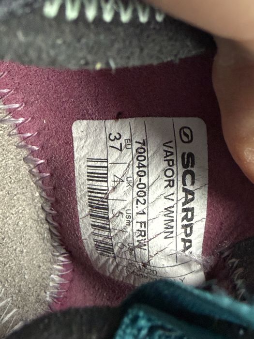 Buty wspinackowe Scarpa Vapor V WMN r.37