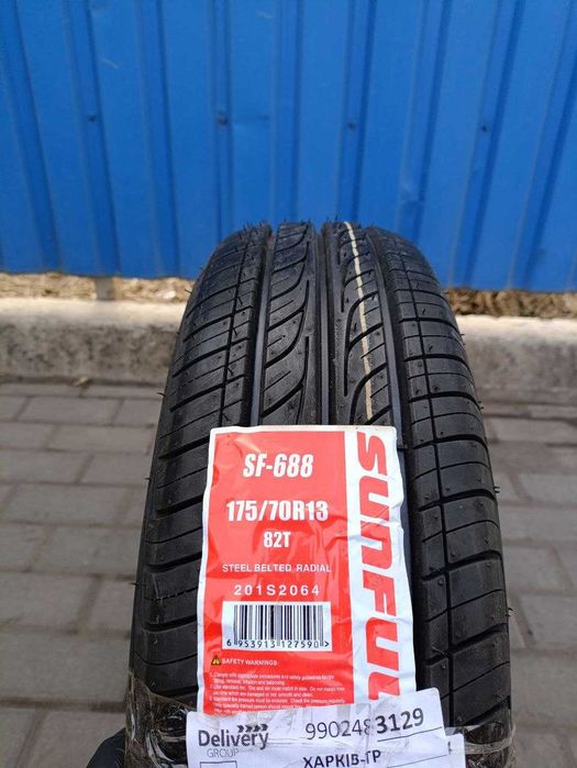 Нові шини 175/70R13 82T Sunfull SF-688