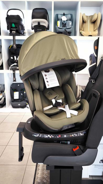 Fotelik Britax Römer Swivel Grow Air Max fotelik 40-125 cm z wentylacją!