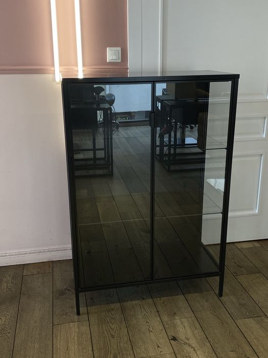 Witryna Ikea szklo -antracyt