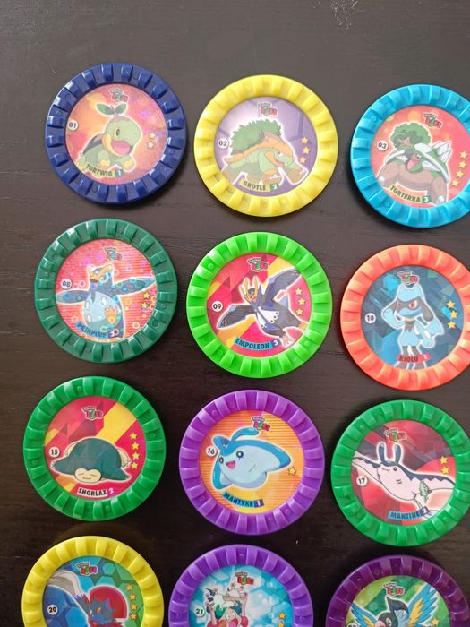 Tazos Pokémon roks