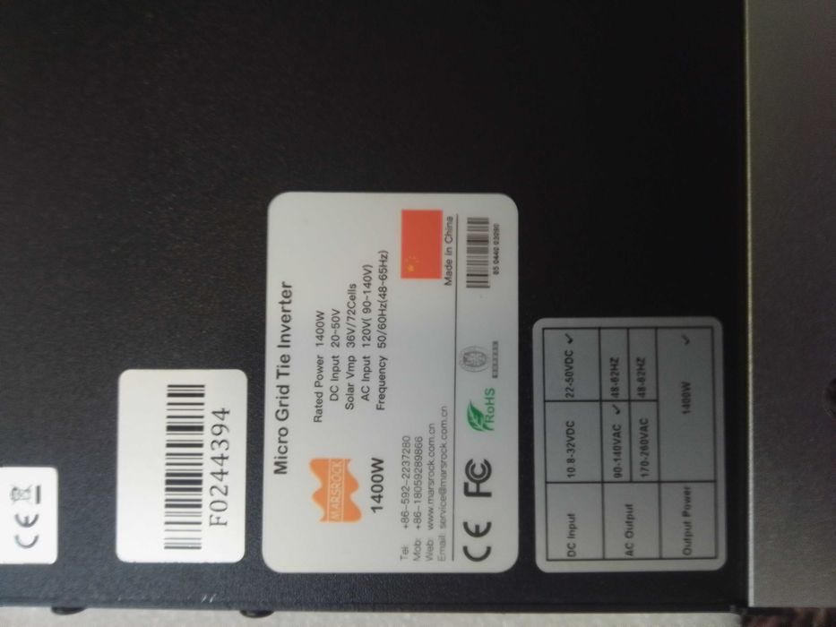 Inversor 189€. Oportunidade