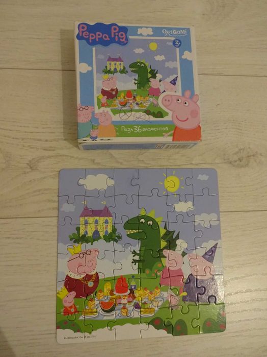 Puzzle Świnka Peppa