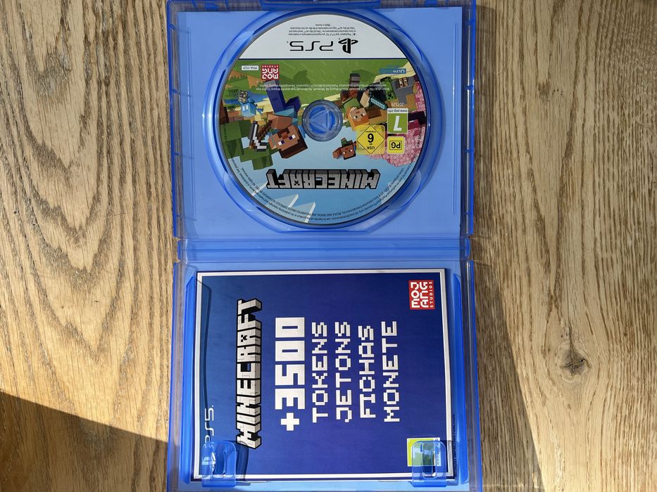 Продам диск з ікрою Minecraft до пс5