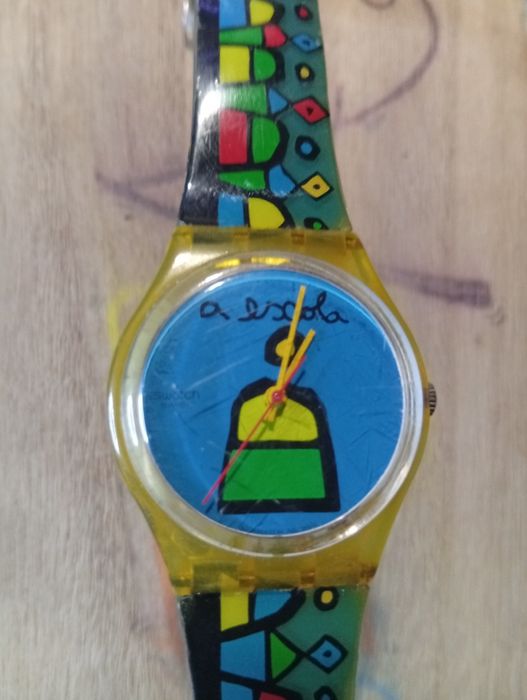 Relógio Swatch escola