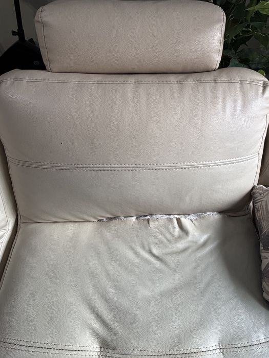 Sofa de canto e chaise longe usado