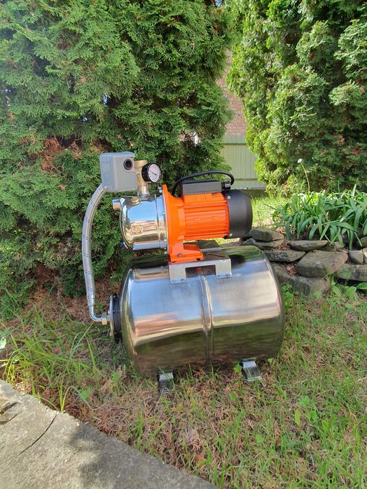Насосна станція 1,5 kw Польская 24 Нерж. (ТІЛЬКИ ДОСТАВКА ПОШТОЮ)