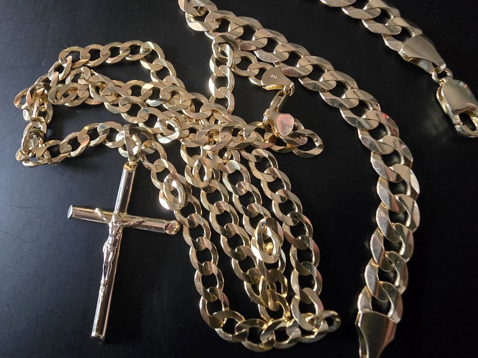 Nowy złoty zestaw Pancerka PR.585 14K