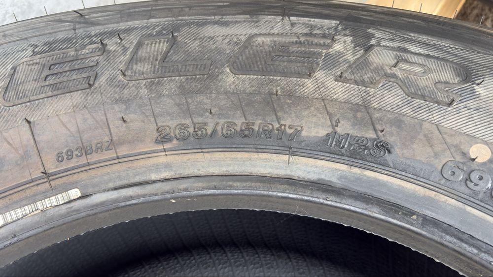 Nowe Opony Całoroczne 265/65 r17 Bridgestone