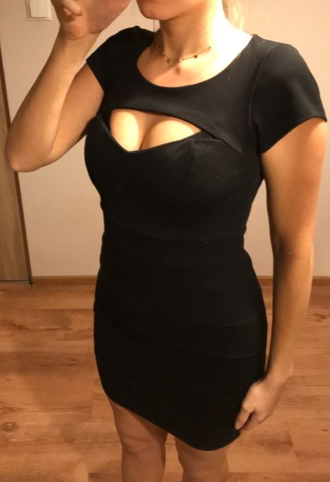 Koktajlowa mini sukienka