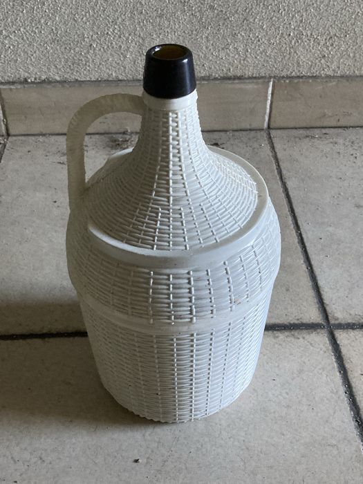 Garrafoes de vidro revestidos a plastico 5L