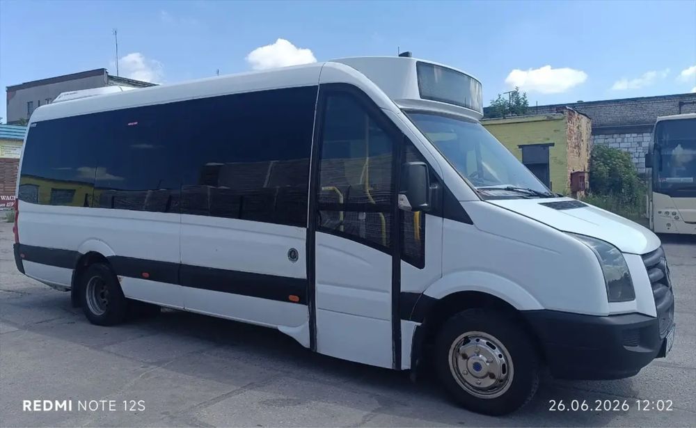 Volkswagen Crafter Autobus 16-osobowy – 2010, 2.5 TDI