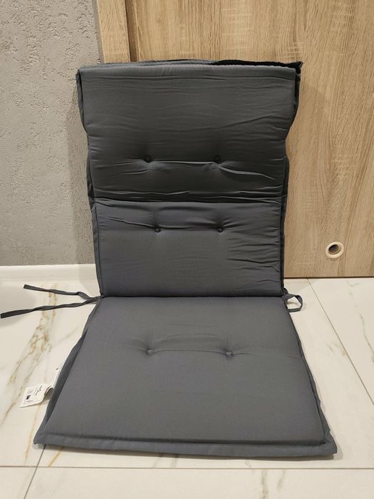 Poduszki na krzesła ogrodowe, 4 szt., antracytowe